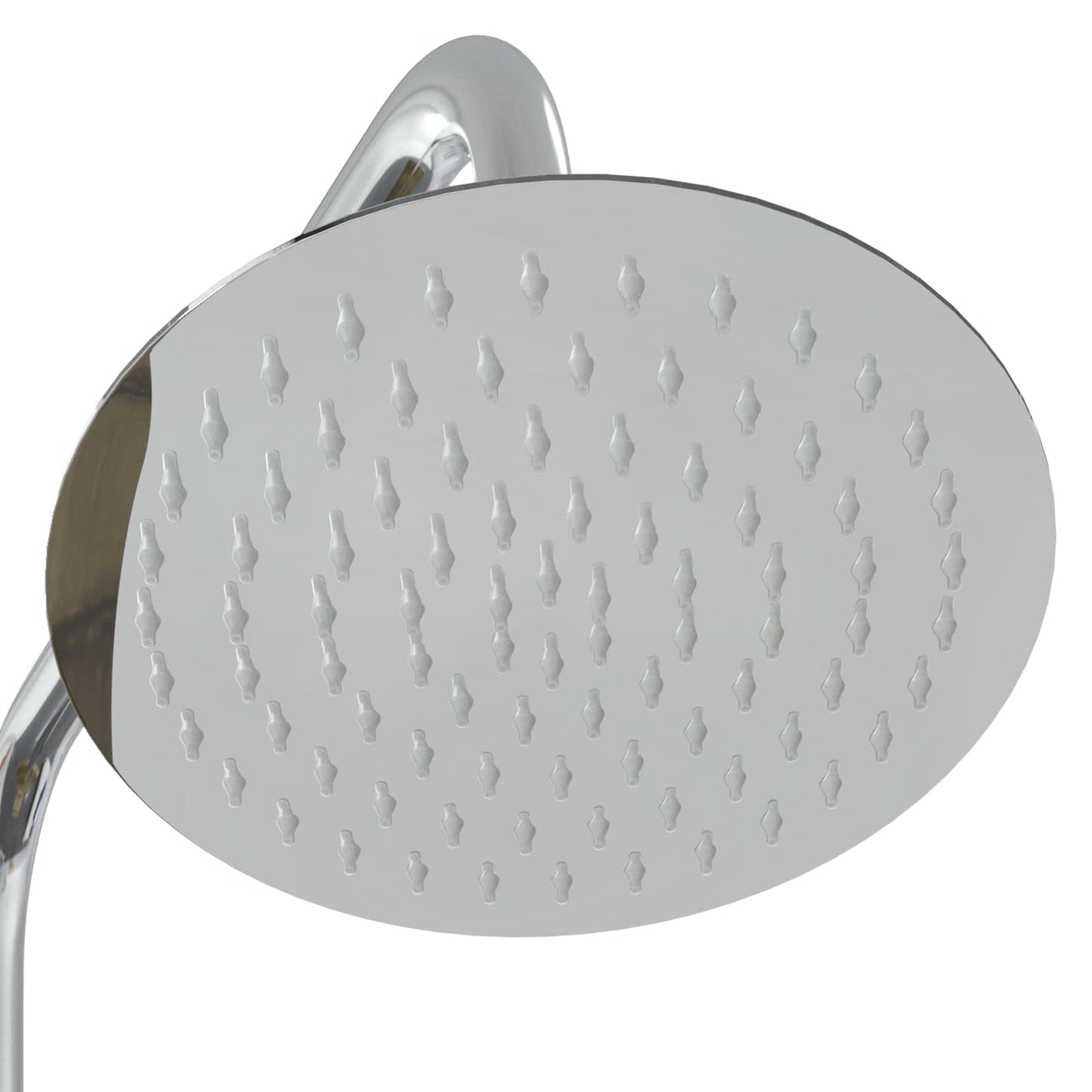 Outdoor Shower 206 cm Impregnated Pine Wood and Stainless Steel