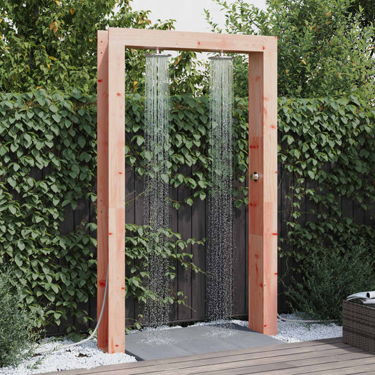 Outdoor Shower 226 cm Solid Douglas Wood and Stainless Steel