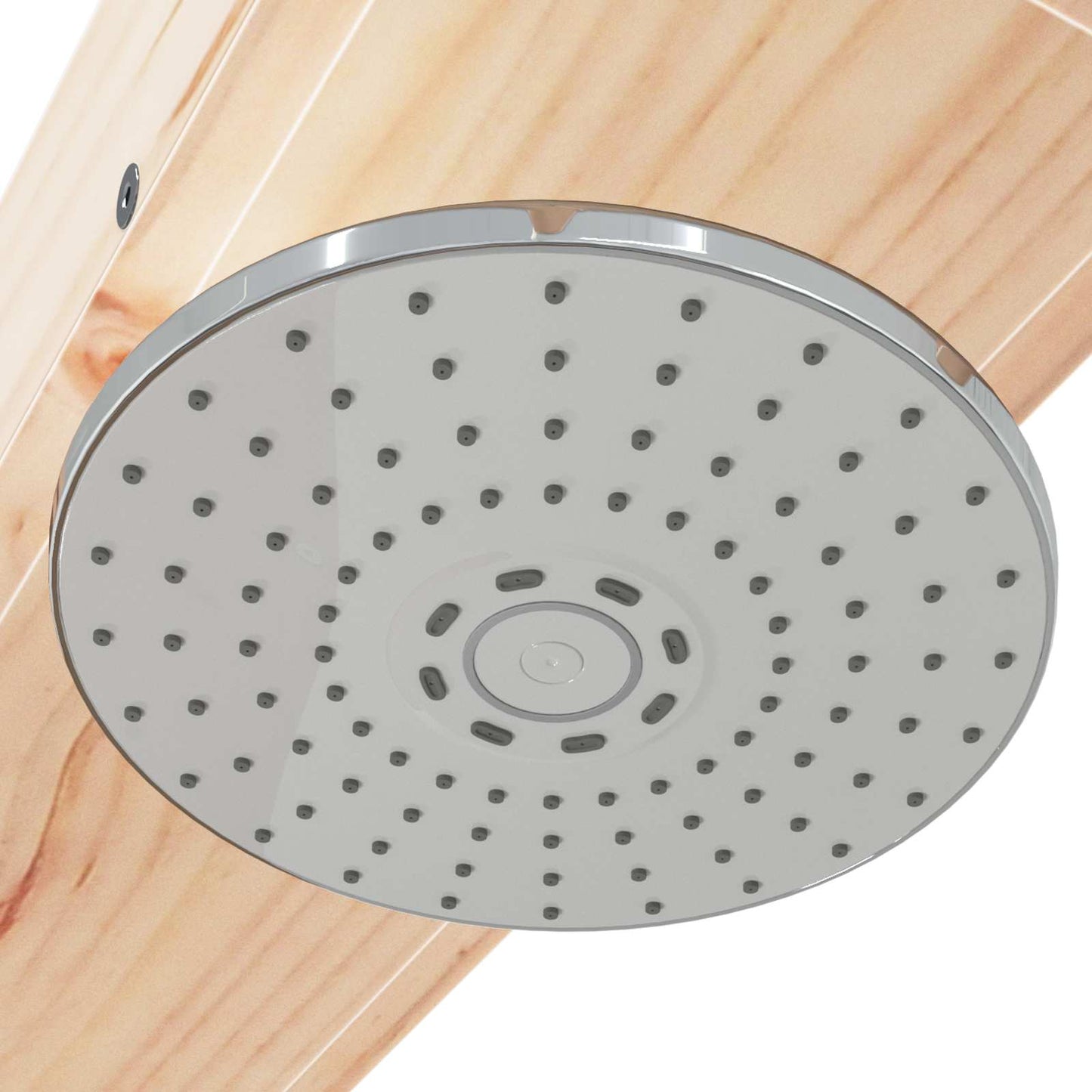 Outdoor Shower 210 cm Solid Pine Wood and Stainless Steel