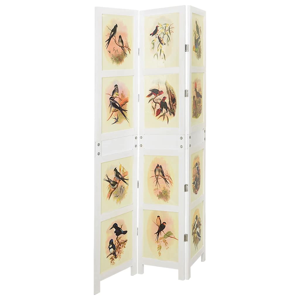 Romdivider Panel Folding White 106 x 165 cm MDF