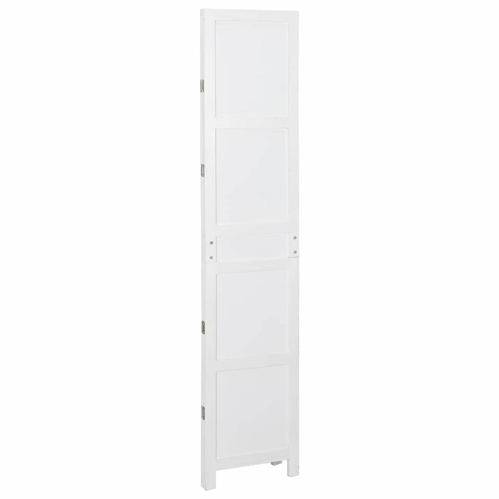 Romdivider Panel Folding White 106 x 165 cm MDF