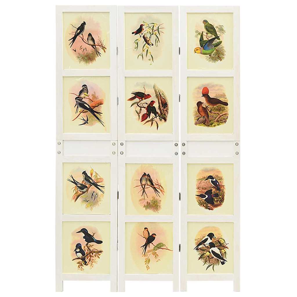 Romdivider Panel Folding White 106 x 165 cm MDF