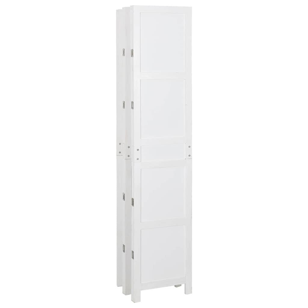 Romdivider Panel Folding White 176.5 x 165 cm MDF