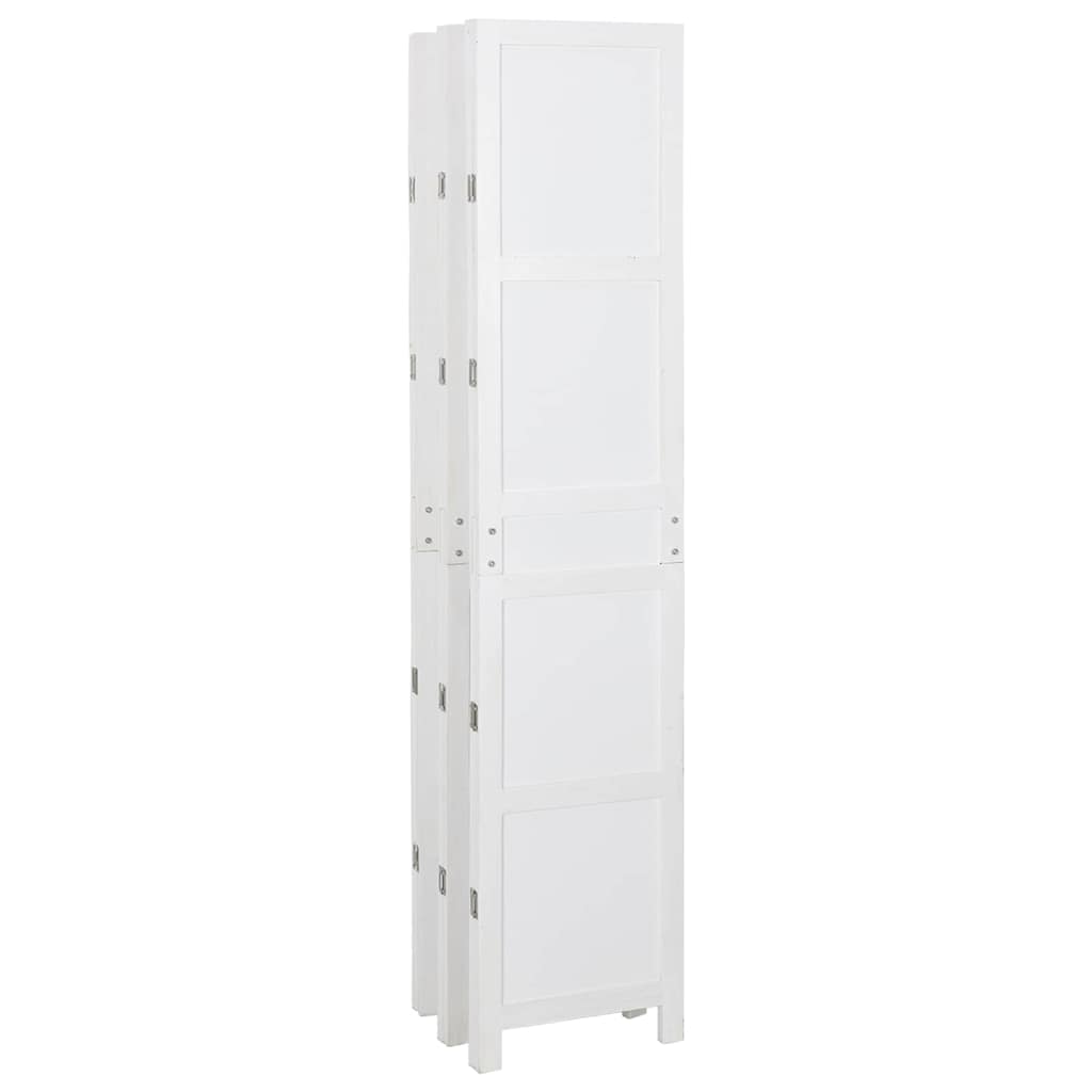 Romdivider Panel Folding White 212 x 165 cm MDF