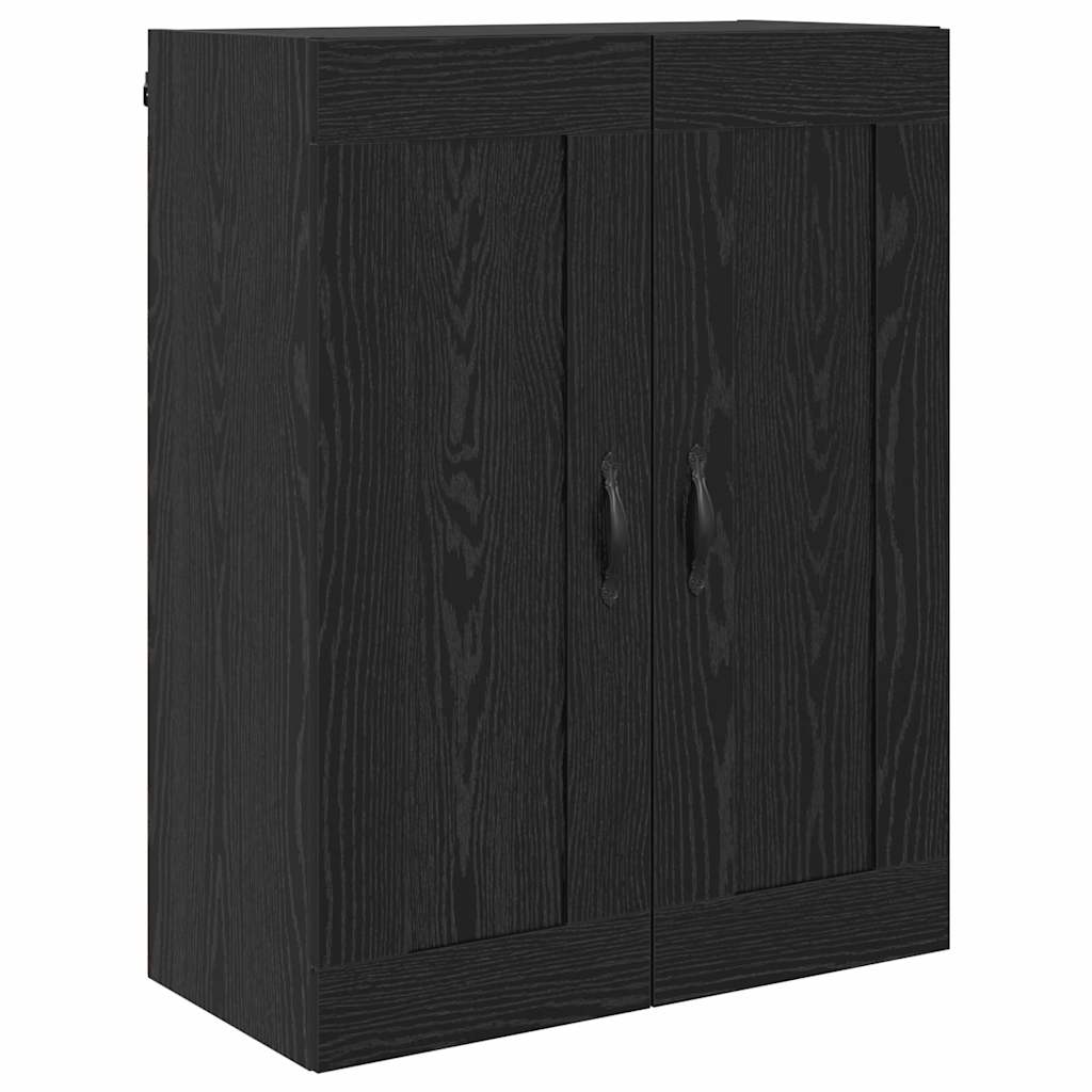 Highboard Black Oak 69.5 x 34 x 180 cm Engineered Wood