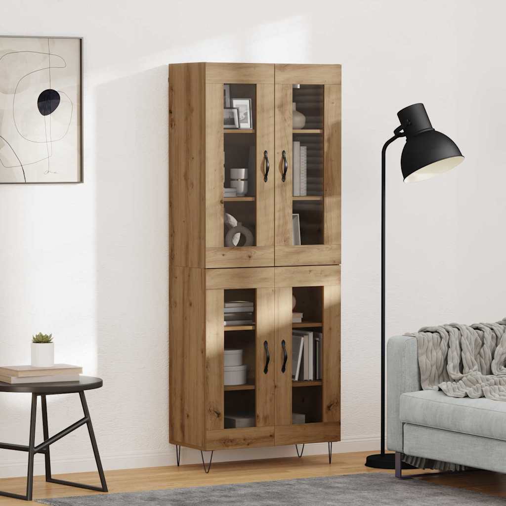 Highboard Artisan Oak 69.5 x 34 x 90 cm Engineered Wood