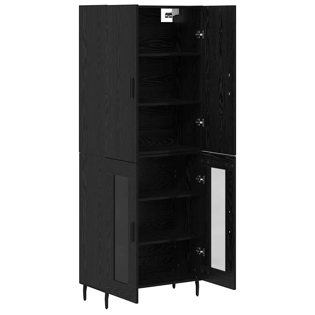 Highboard 2 pcs Artisan Oak 69.5 x 34 x 180 cm Engineered Wood
