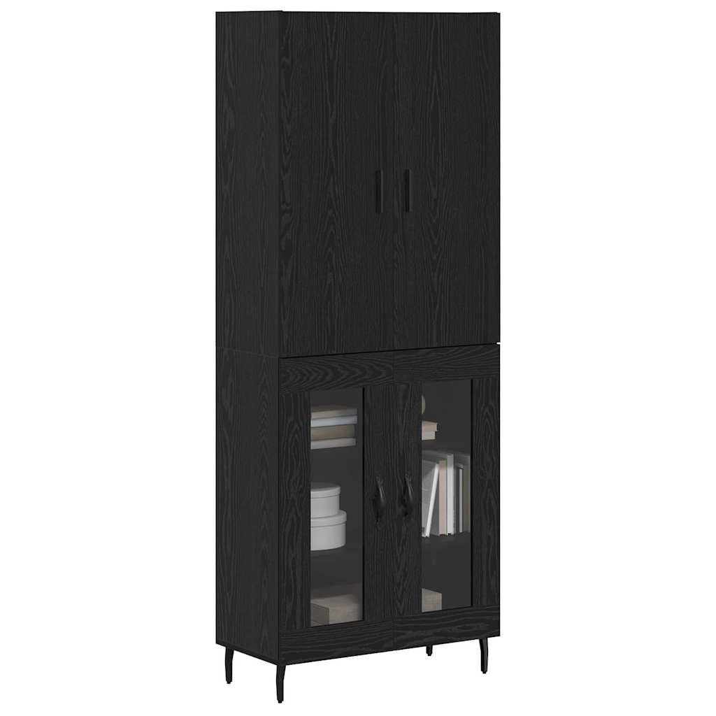 Highboard 2 pcs Artisan Oak 69.5 x 34 x 180 cm Engineered Wood