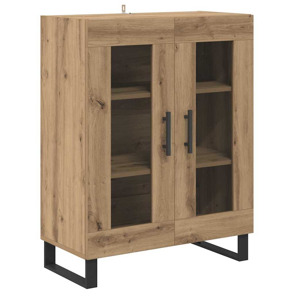 Highboard 2 pcs Artisan Oak 69.5 x 34 x 180 cm Engineered Wood