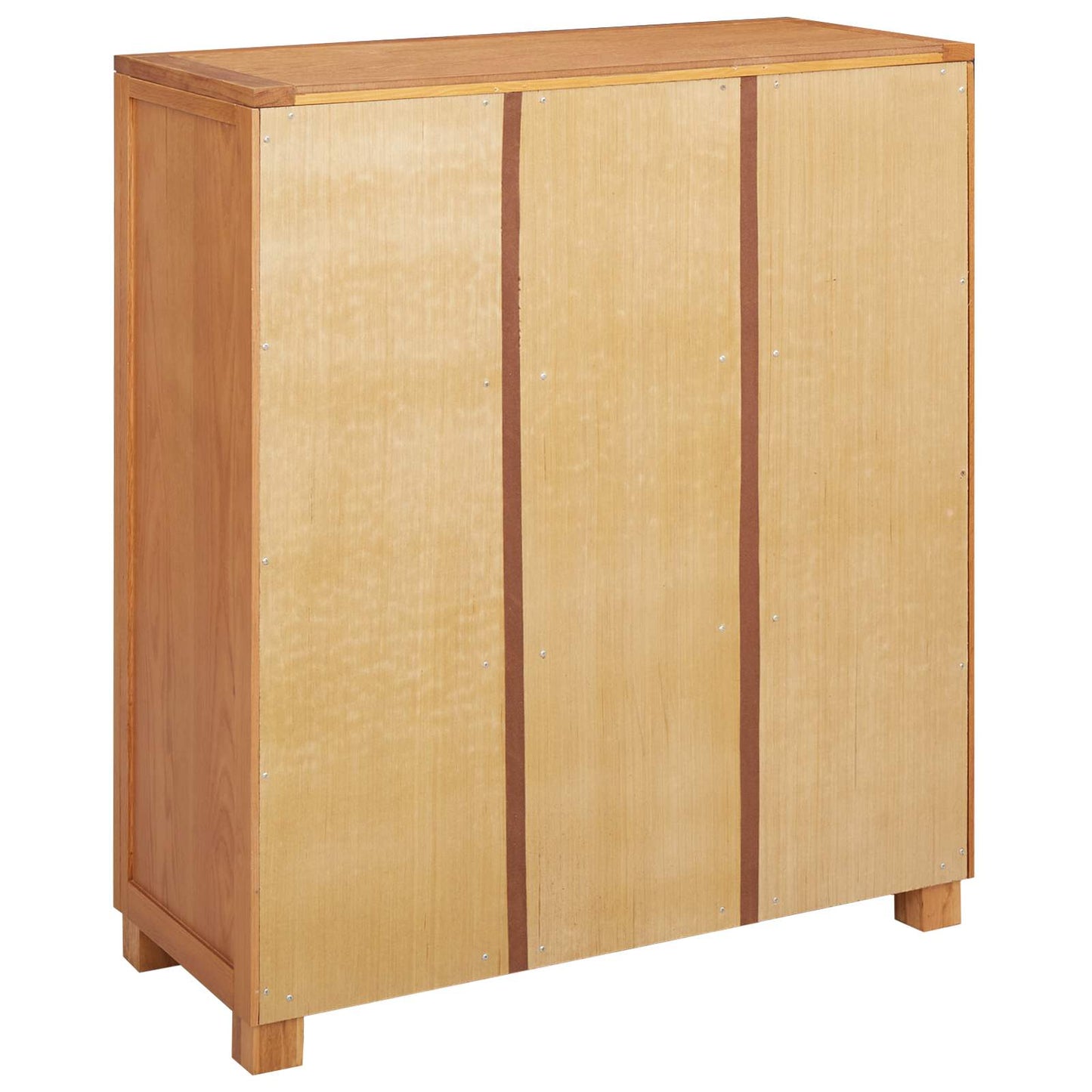 Cabinet with Storage Brown Engineered wood