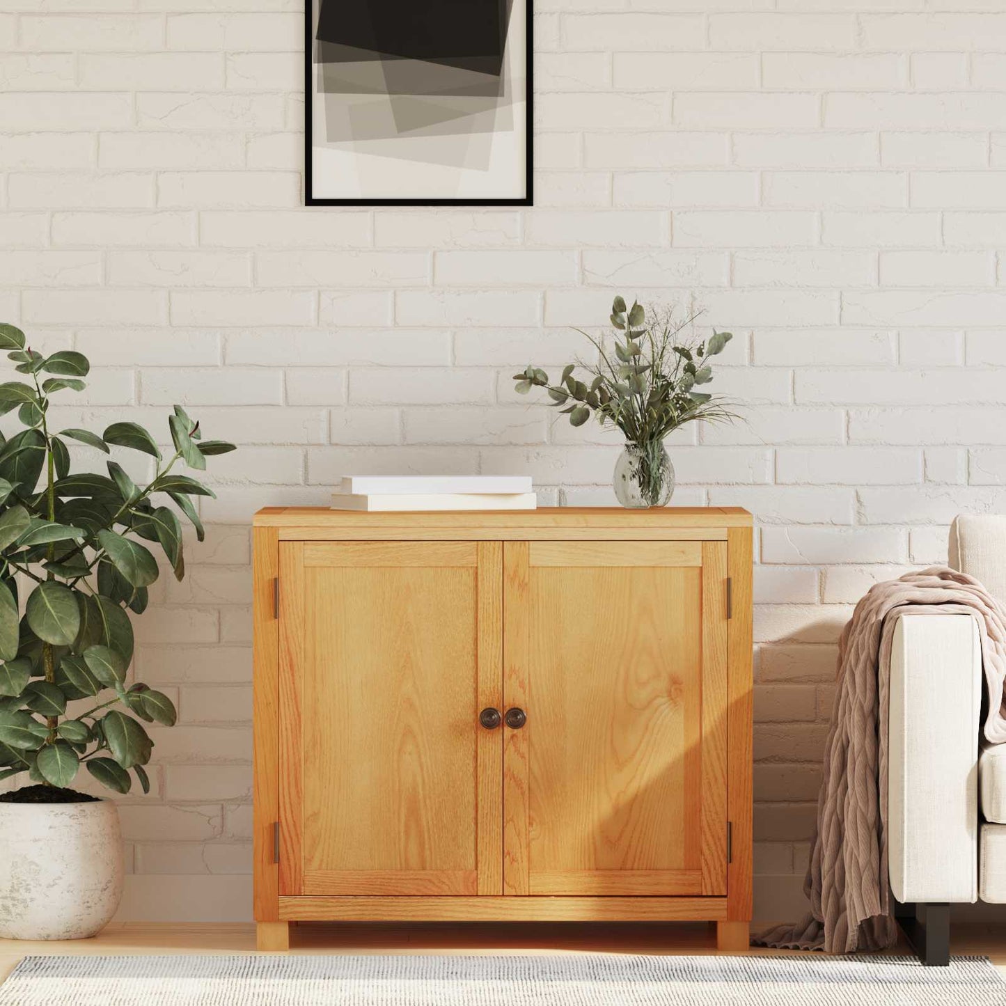 Cabinet with Storage Brown 78 x 50 x 70 cm Engineered wood