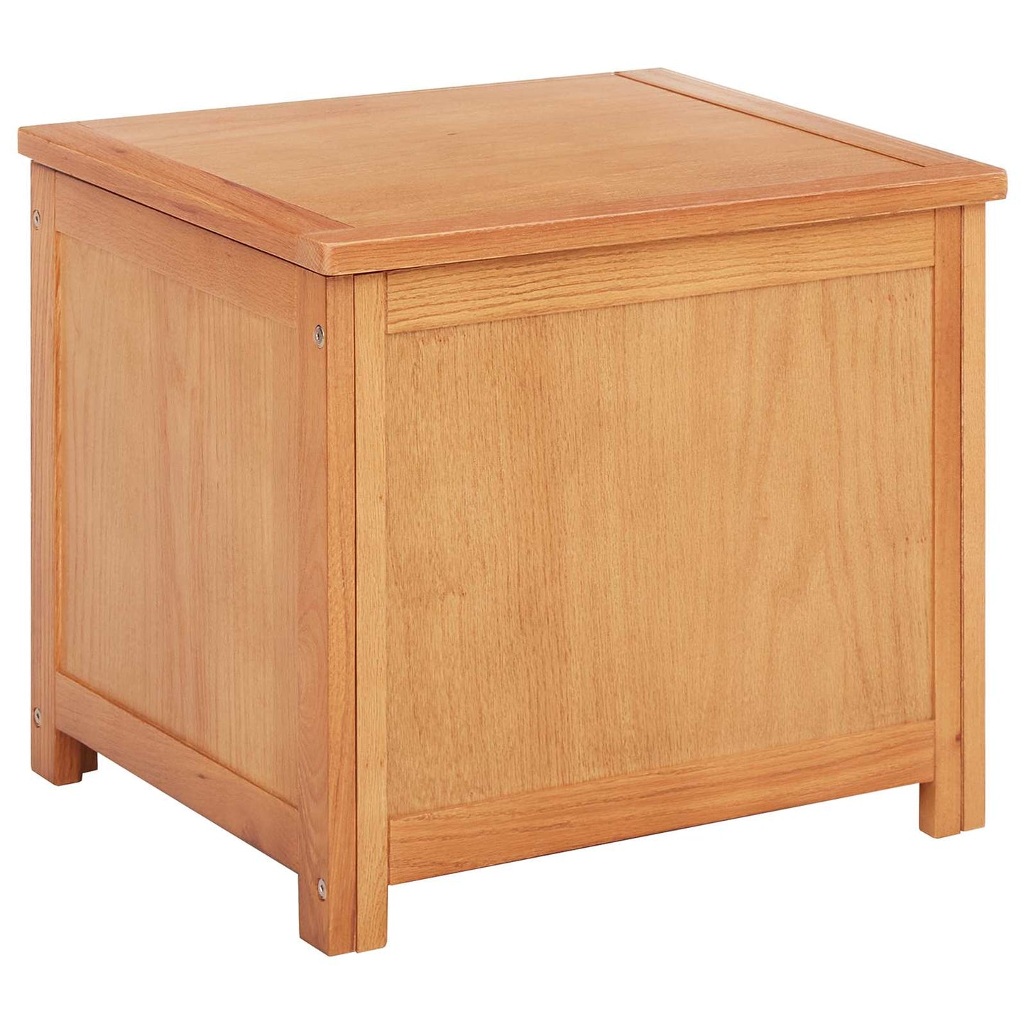 Storage Box 50 x 45 x 45 cm Engineered Wood with Oak Veneer