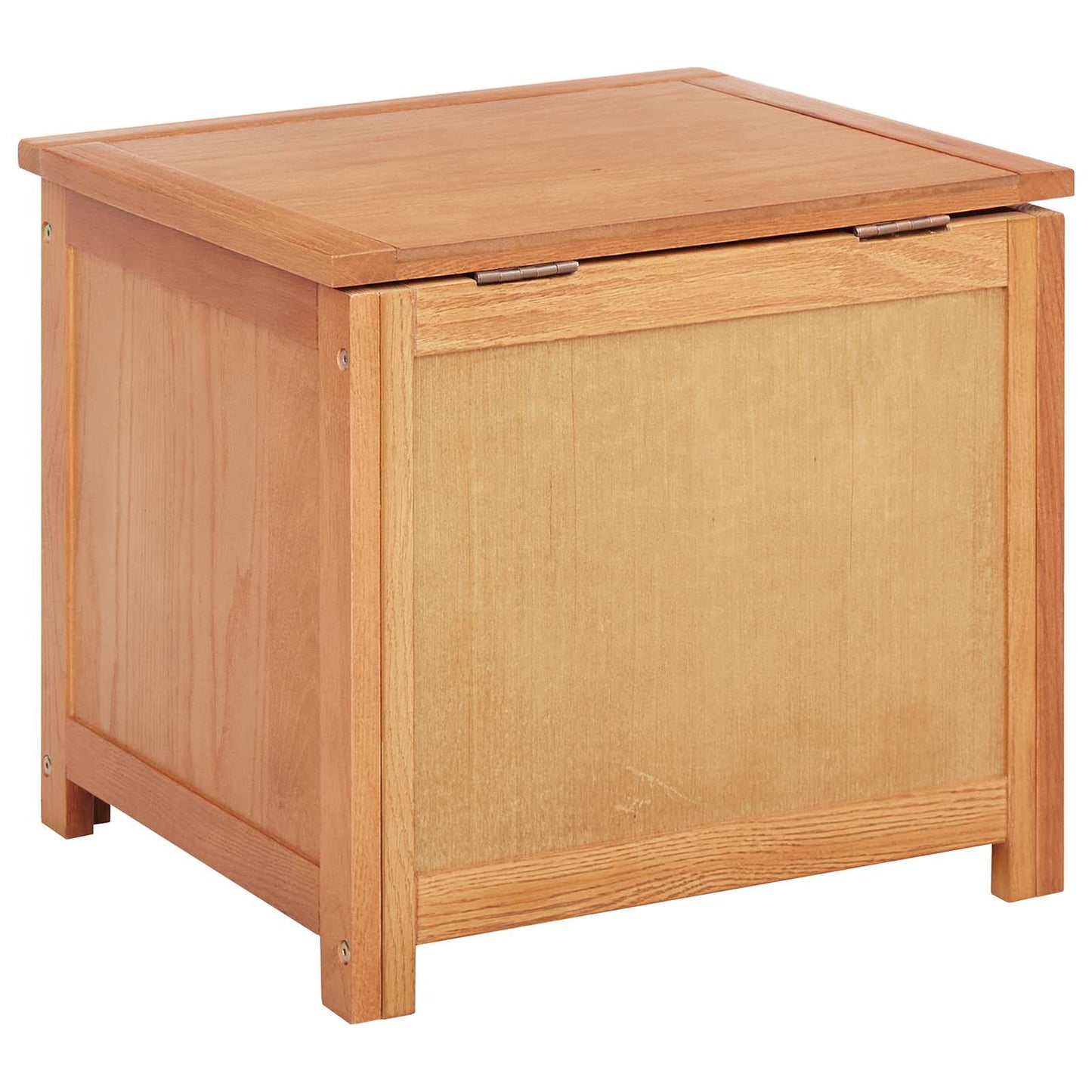 Storage Box 50 x 45 x 45 cm Engineered Wood with Oak Veneer