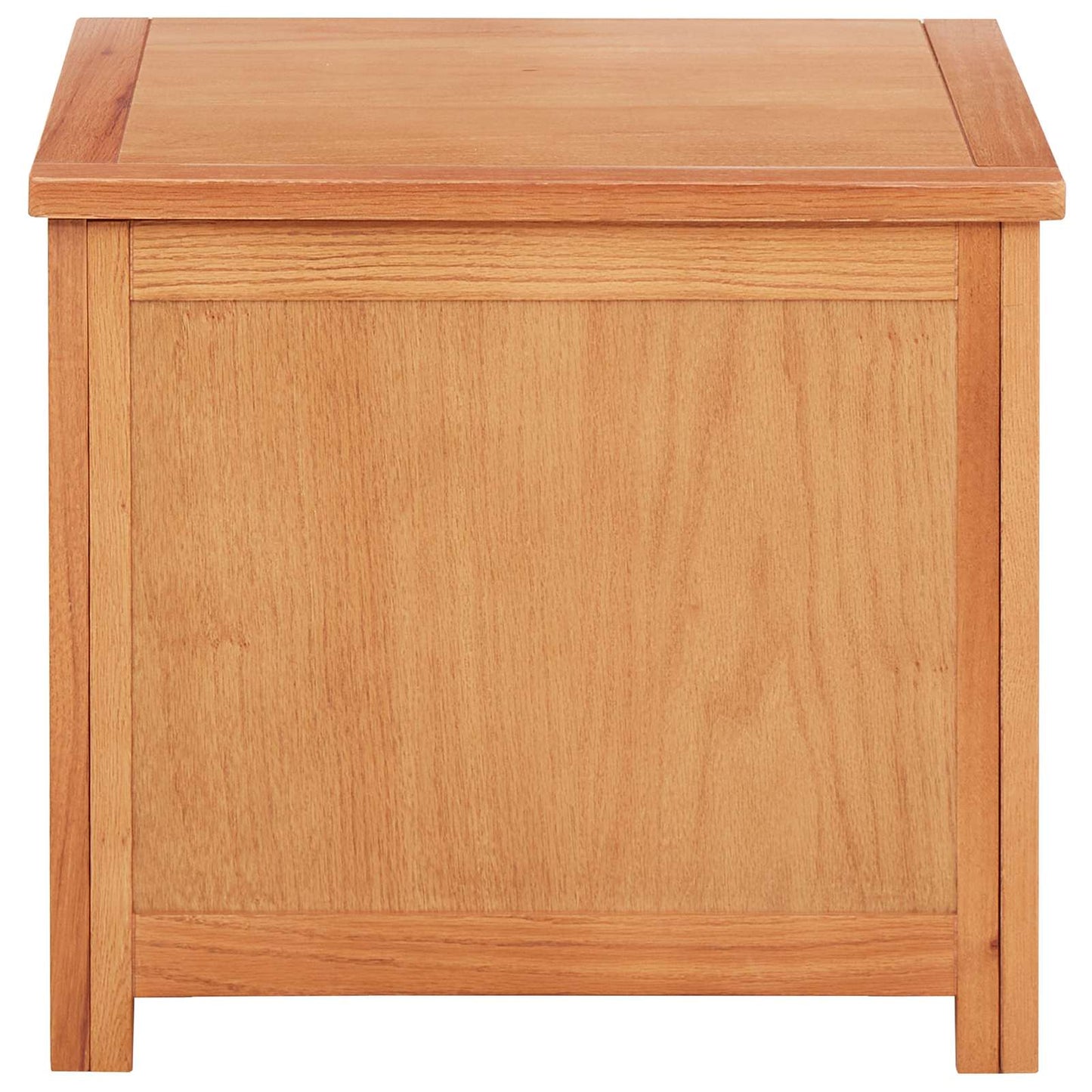 Storage Box 50 x 45 x 45 cm Engineered Wood with Oak Veneer