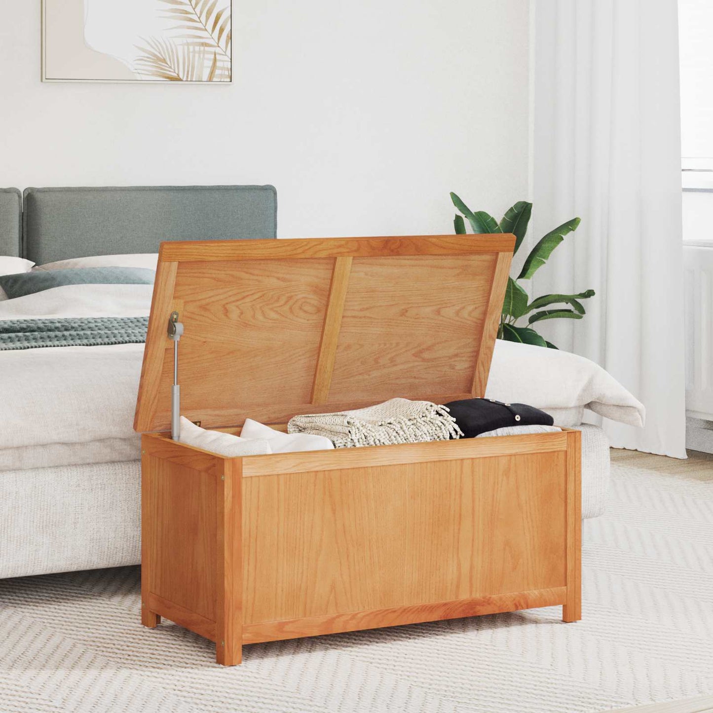 Storage Box Natural Engineered Wood