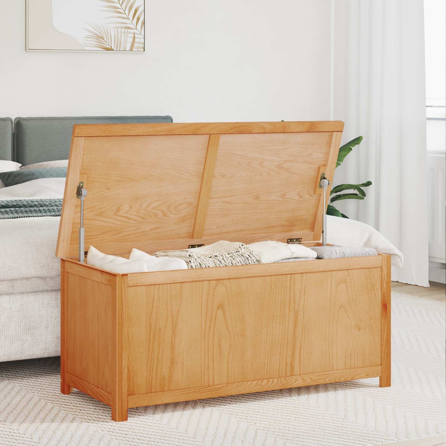Storage Box Natural Engineered Wood