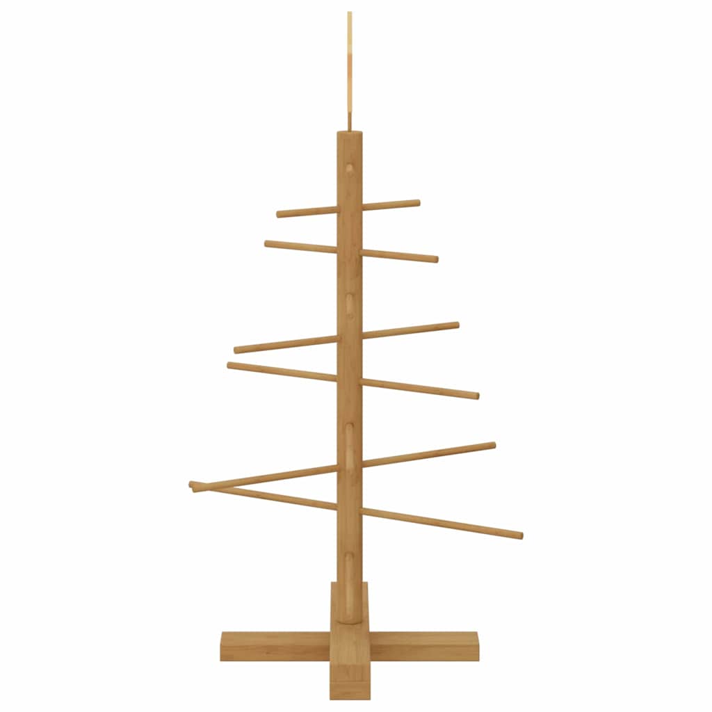 Wooden Christmas Tree Brown 75 cm Bamboo