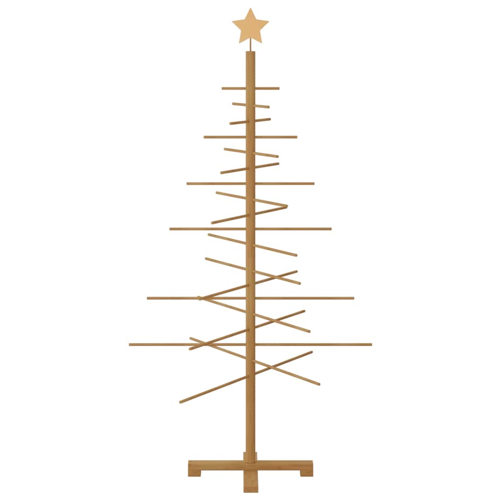 Wooden Christmas Tree Brown 150 cm Bamboo