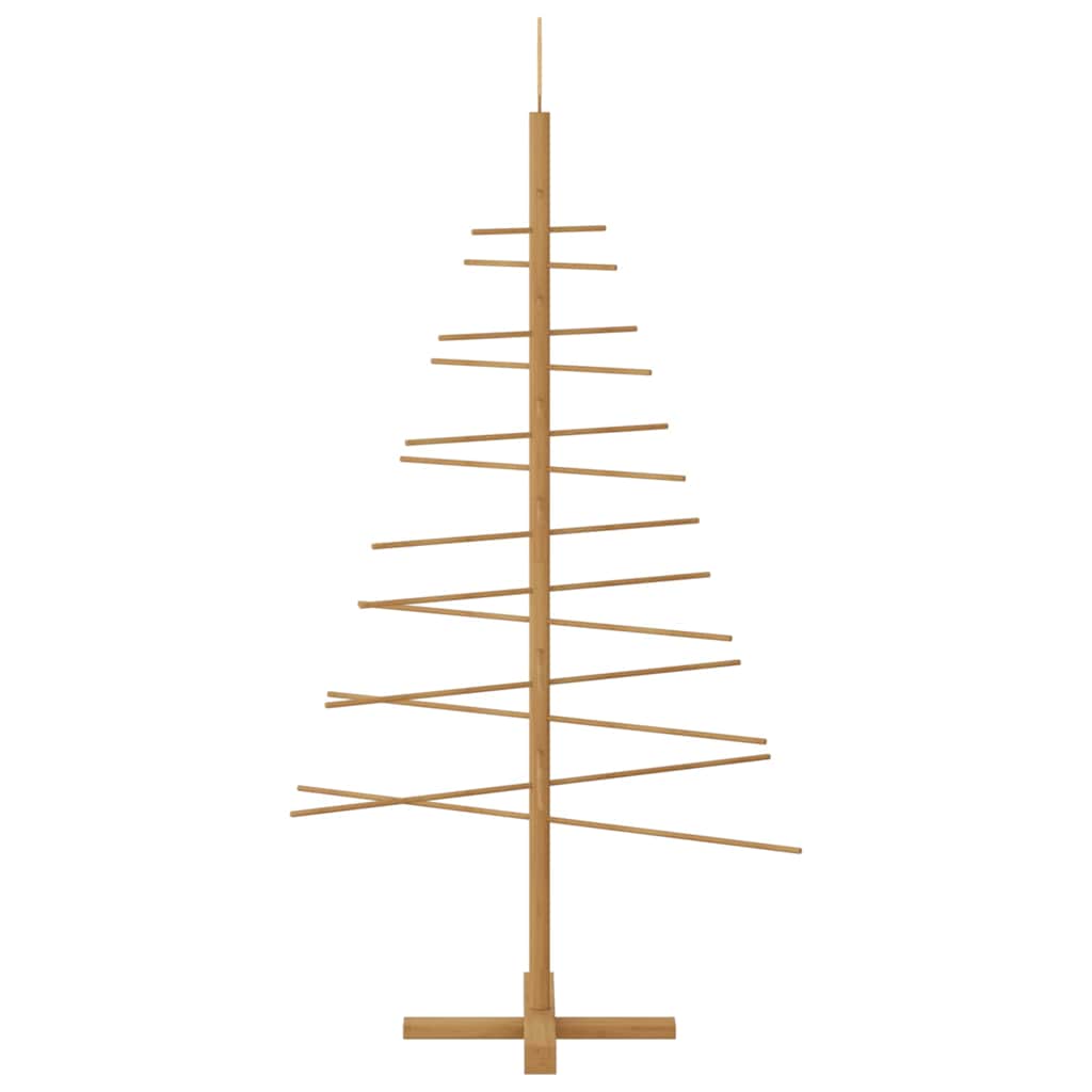 Wooden Christmas Tree Brown 150 cm Bamboo