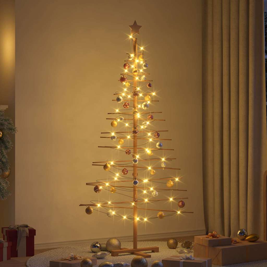 Wooden Christmas Tree KOTKA 180 cm Bamboo and Solid Pine Wood