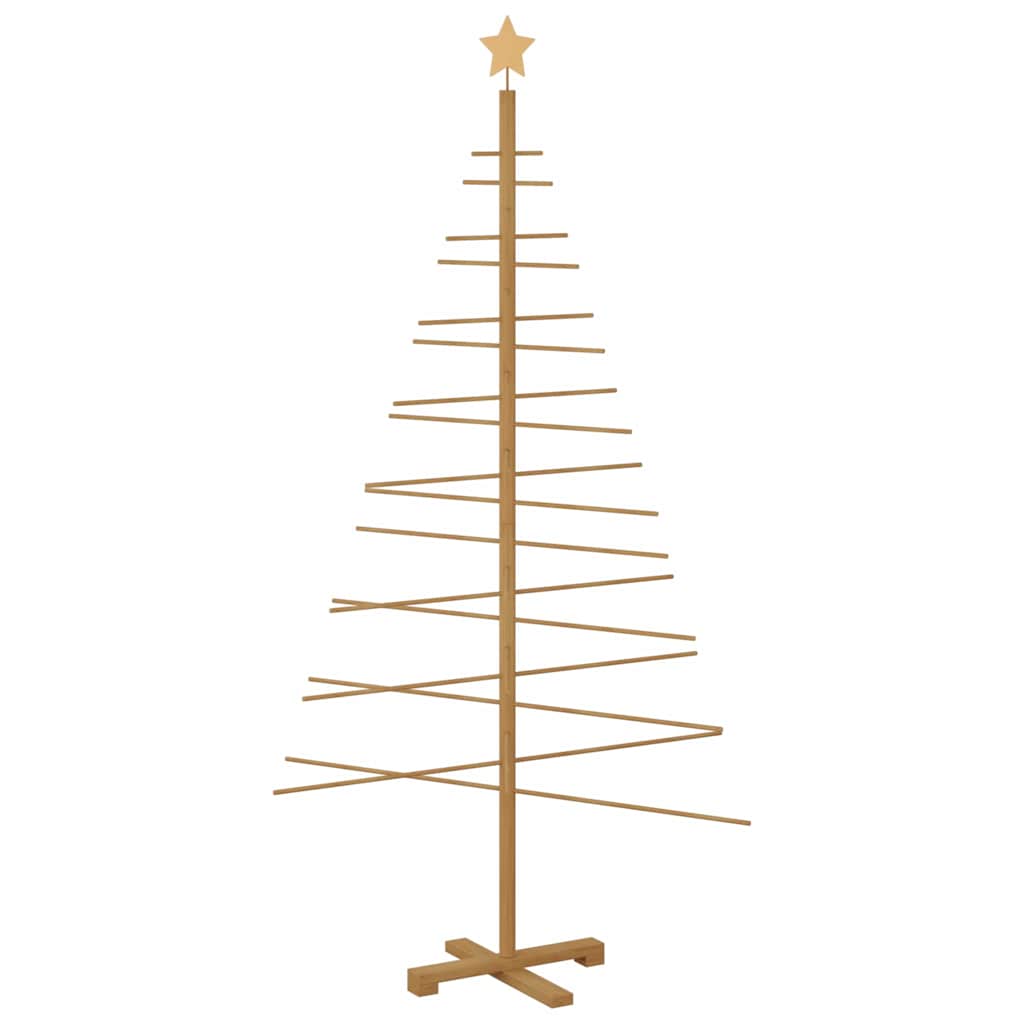 Wooden Christmas Tree KOTKA 180 cm Bamboo and Solid Pine Wood