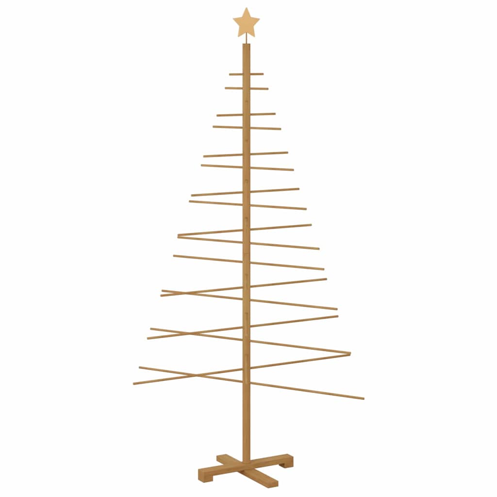 Wooden Christmas Tree KOTKA 180 cm Bamboo and Solid Pine Wood