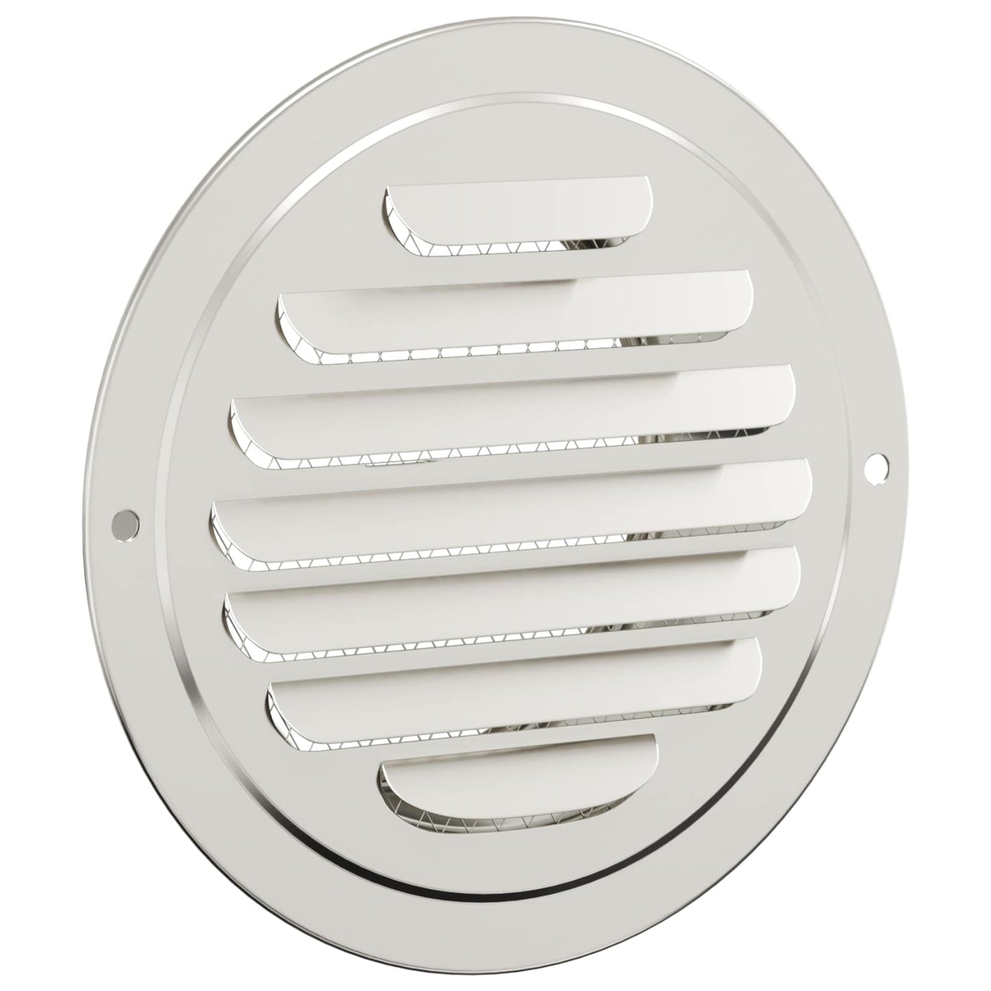 Air Vent Covers 4 pcs Silver 80 mm Stainless Steel
