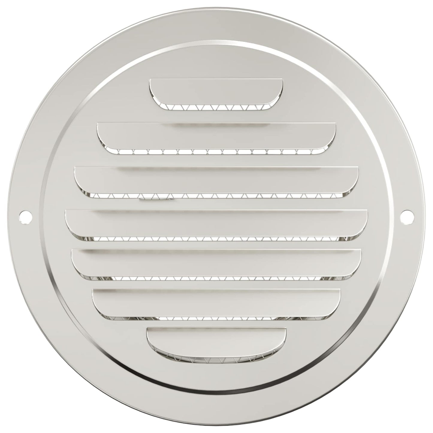 Air Vent Covers 4 pcs Silver 80 mm Stainless Steel