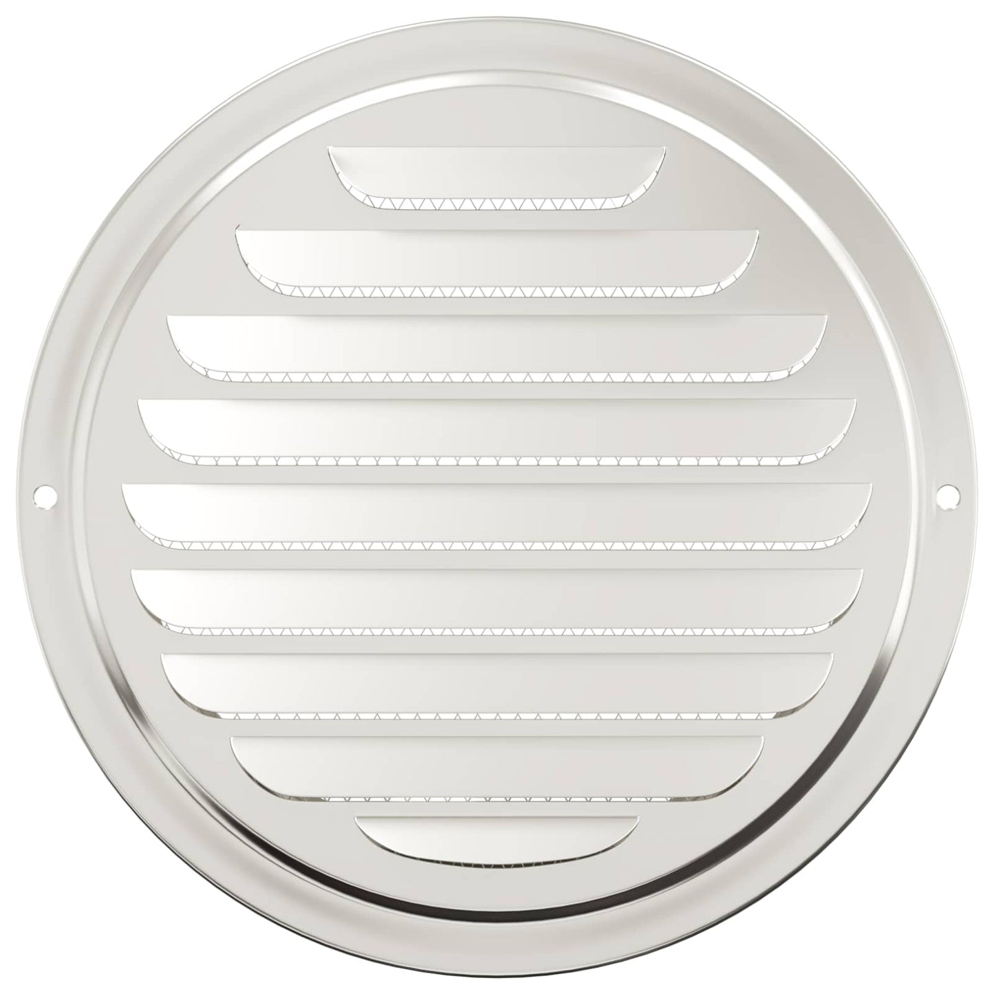 Air Vent Covers 4 pcs Silver 150 mm Stainless Steel