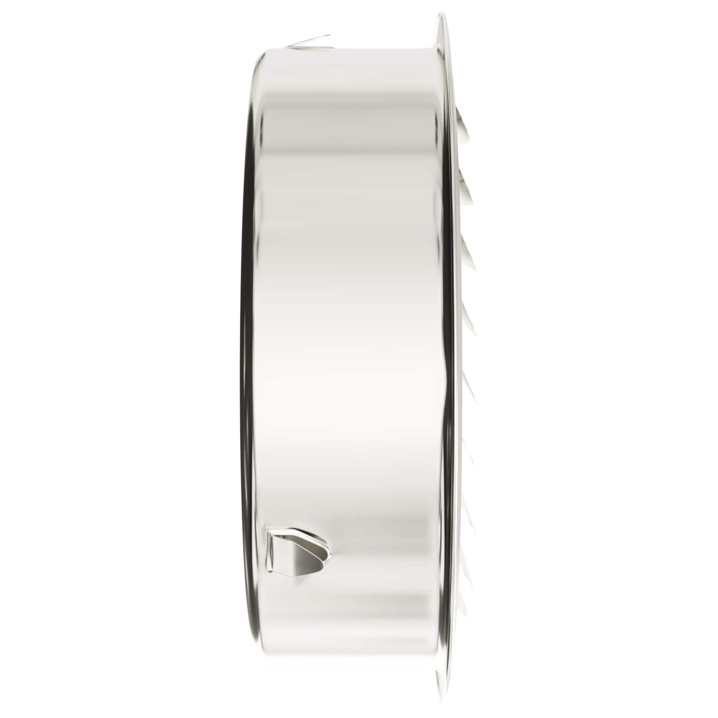 Air Vent Covers 4 pcs Silver 150 mm Stainless Steel