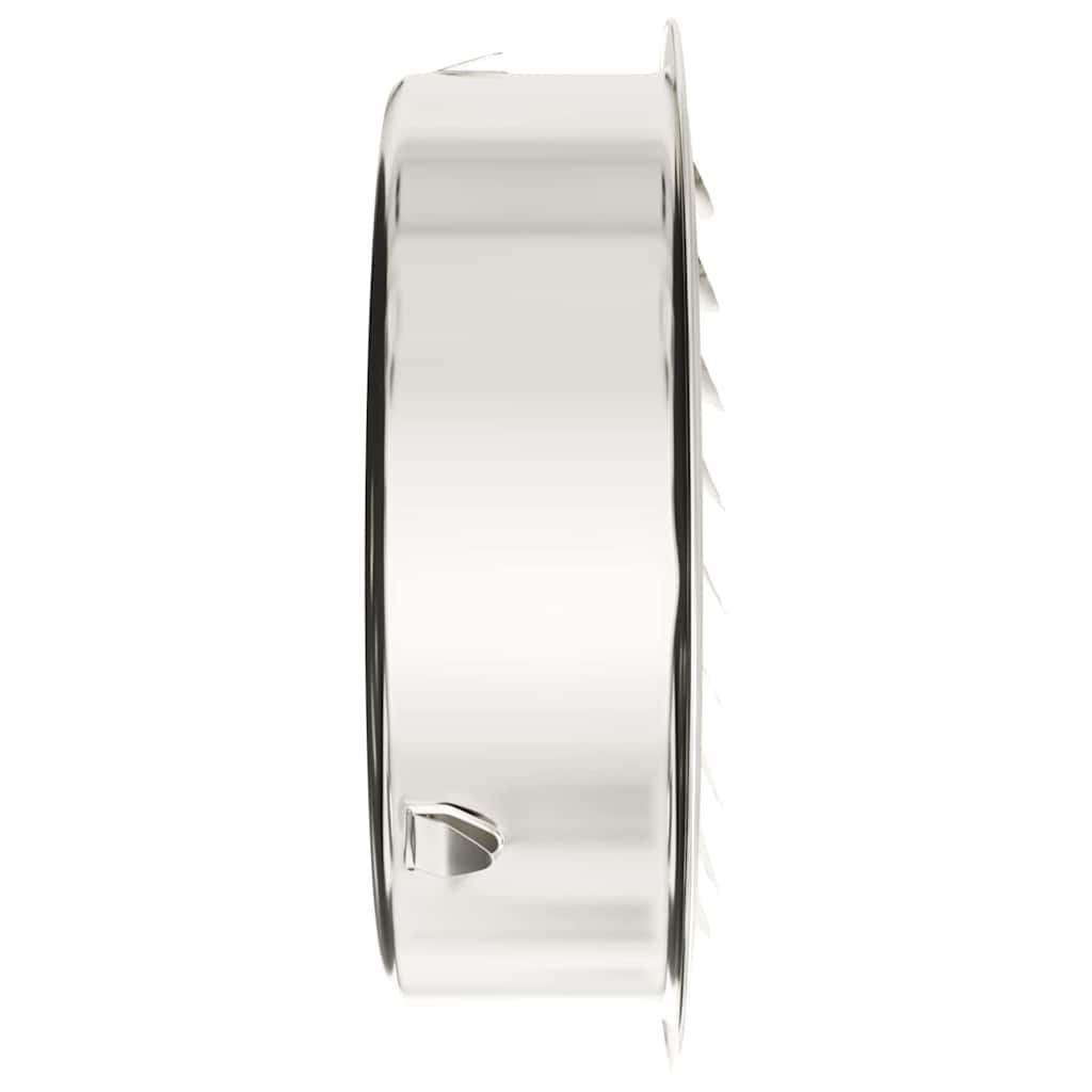 Air Vent Covers 4 pcs Silver 200 mm Stainless Steel