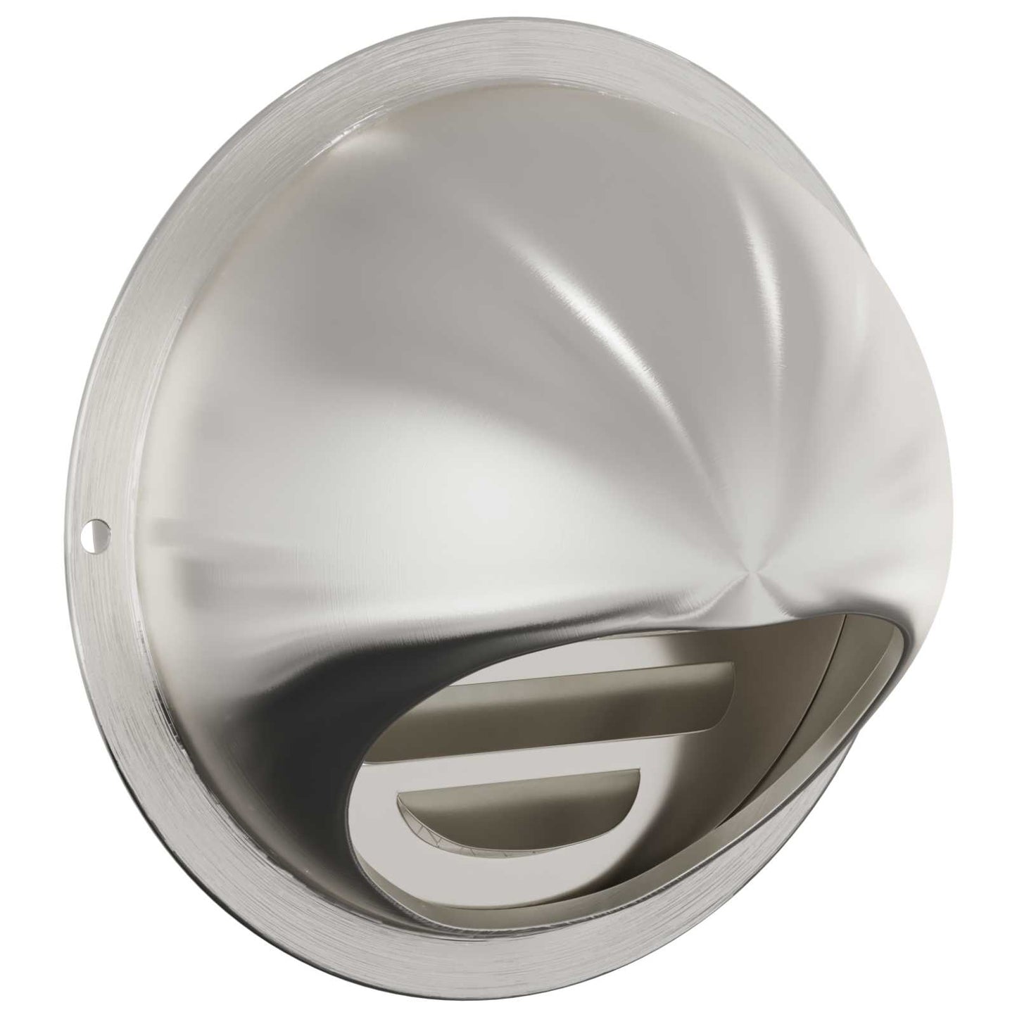 Air Vent Covers 8 pcs Silver 80 mm Stainless Steel