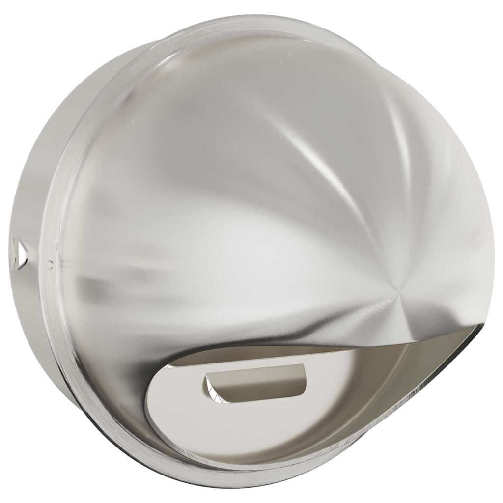 Air Vent Covers 2 pcs Silver 200 mm Stainless Steel