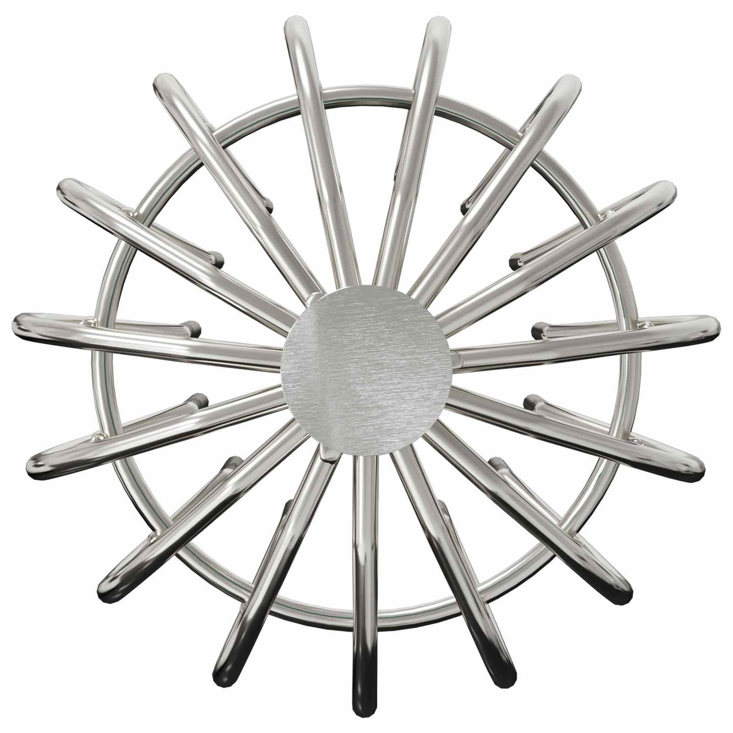 Gutter Leaf Guard 2 pcs Silver 110 mm Stainless Steel