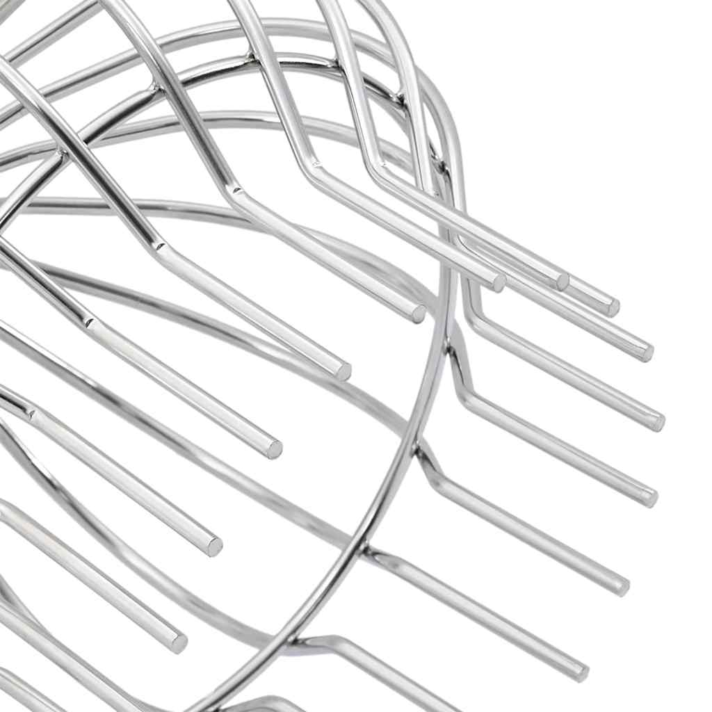 Gutter Leaf Guard 2 pcs Silver 160 mm Stainless Steel
