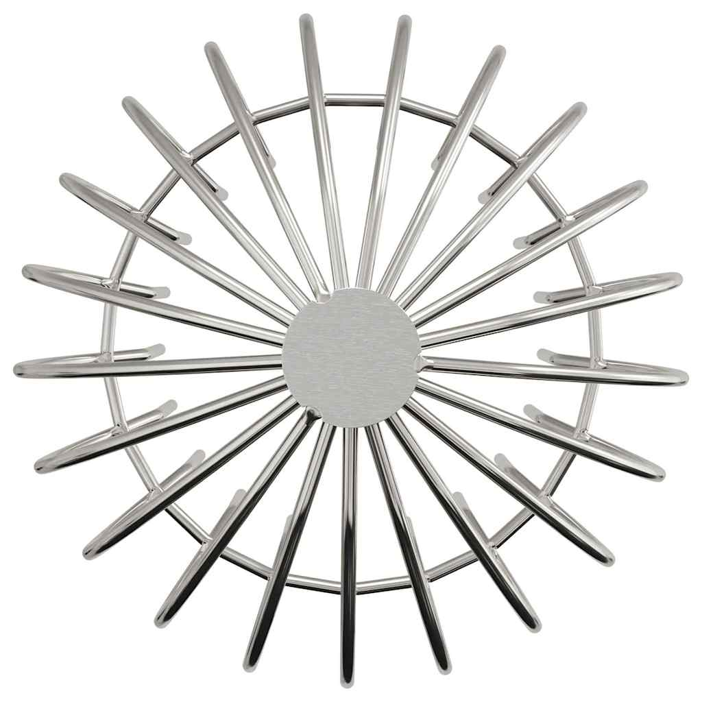 Gutter Leaf Guard 8 pcs Silver 160 mm Stainless Steel