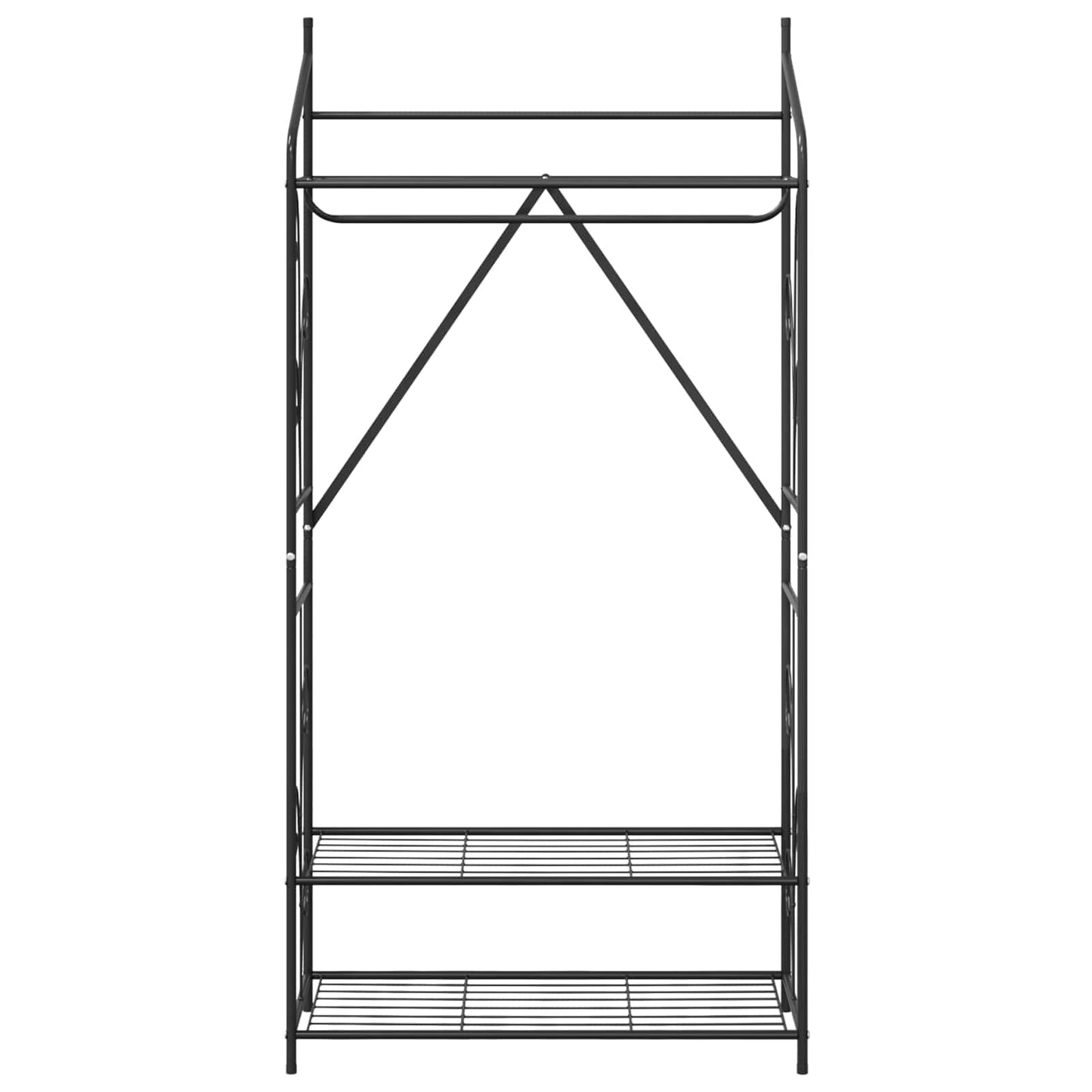 Open Wardrobe Plain 78 x 36 x 158 cm