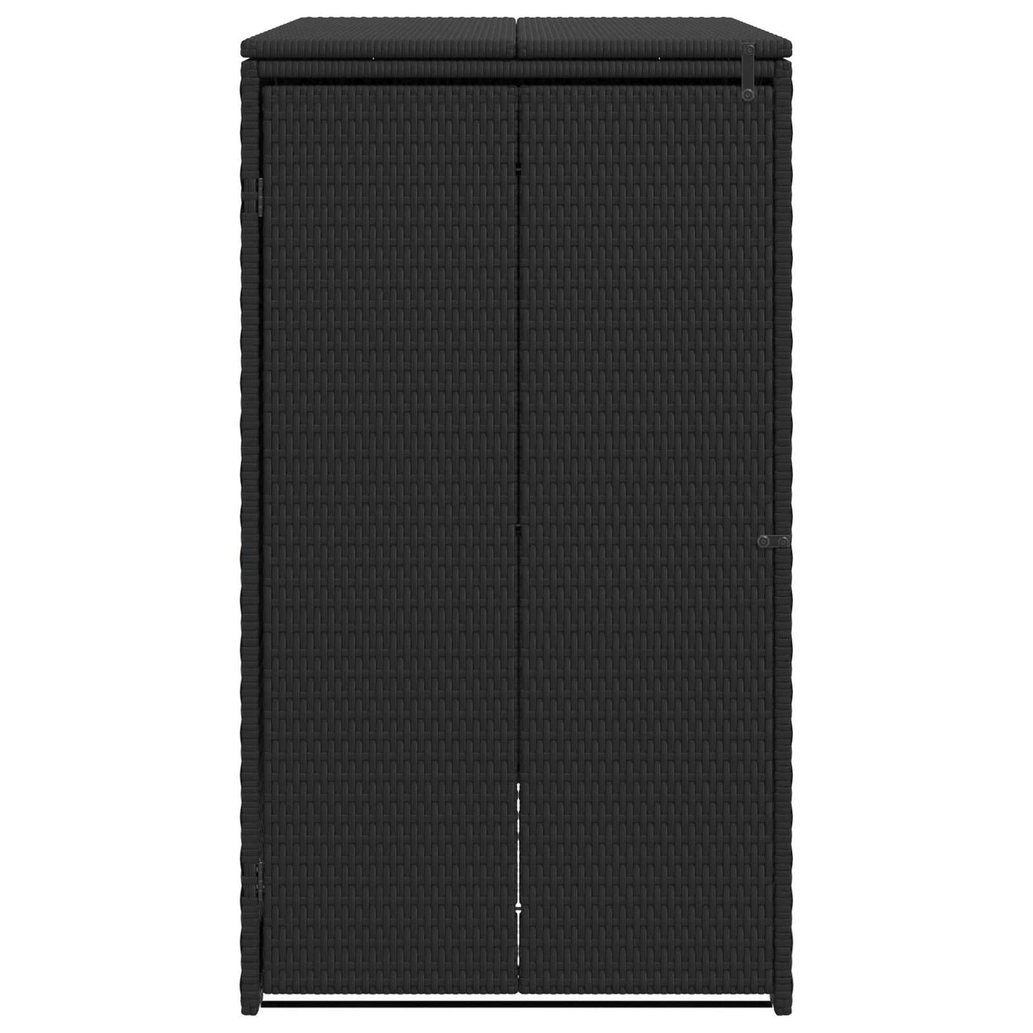 Box Garbage Bin Box Black 65 x 80 x 115 cm Polyethylene