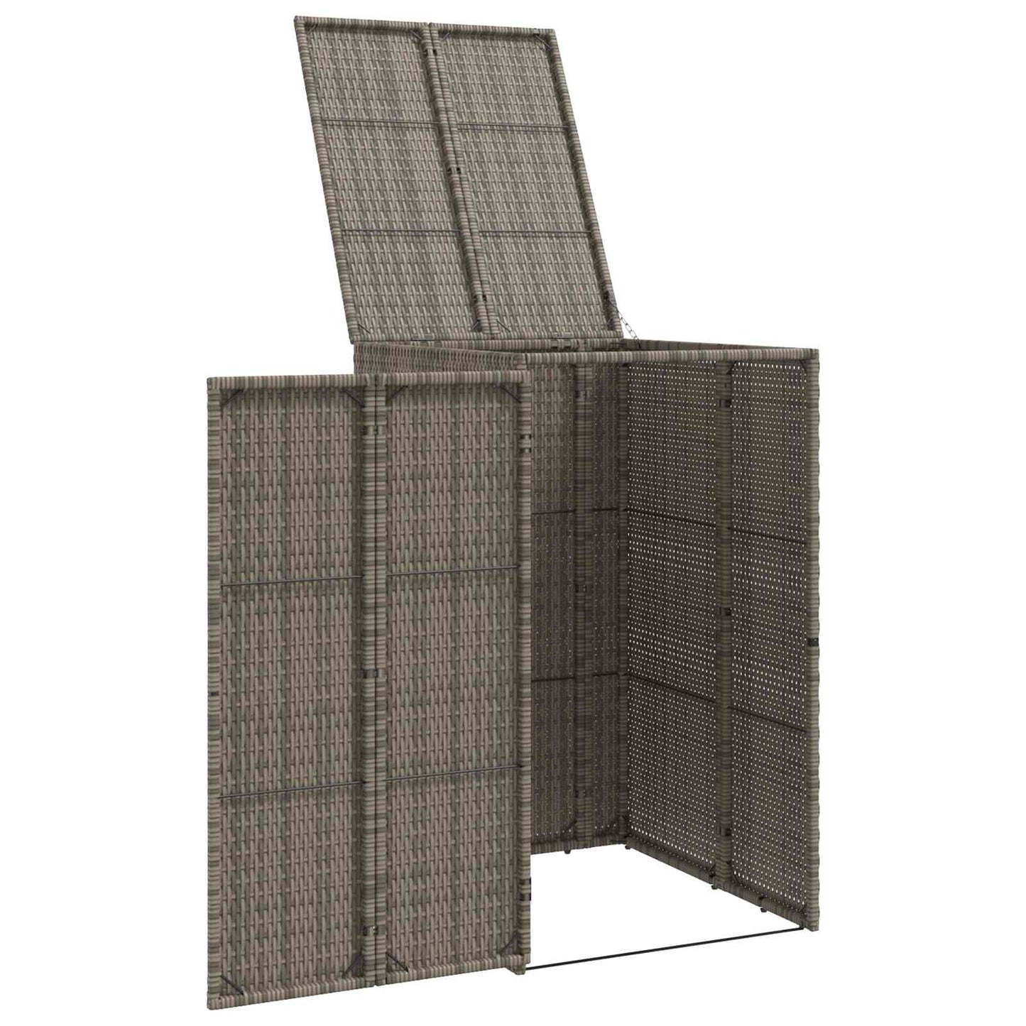Box Garbage Bin Box Grey 65 x 80 x 115 cm Polyethylene