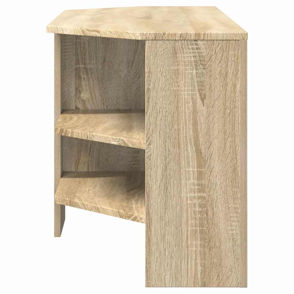Corner TV Cabinet 102 x 40.5 x 45 cm Sonoma Oak Engineered Wood