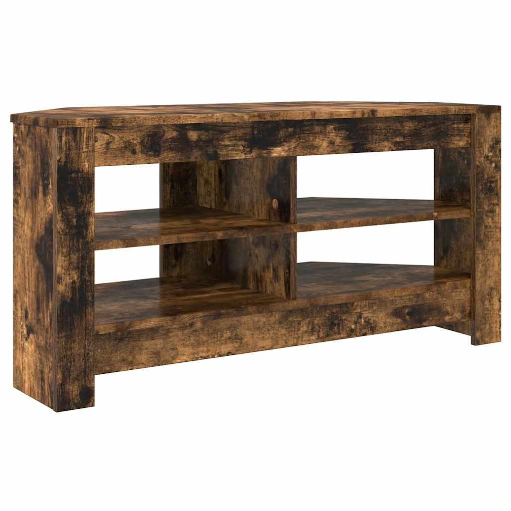 Corner TV Cabinet 102 x 40.5 x 45 cm Smoked Oak Engineered Wood