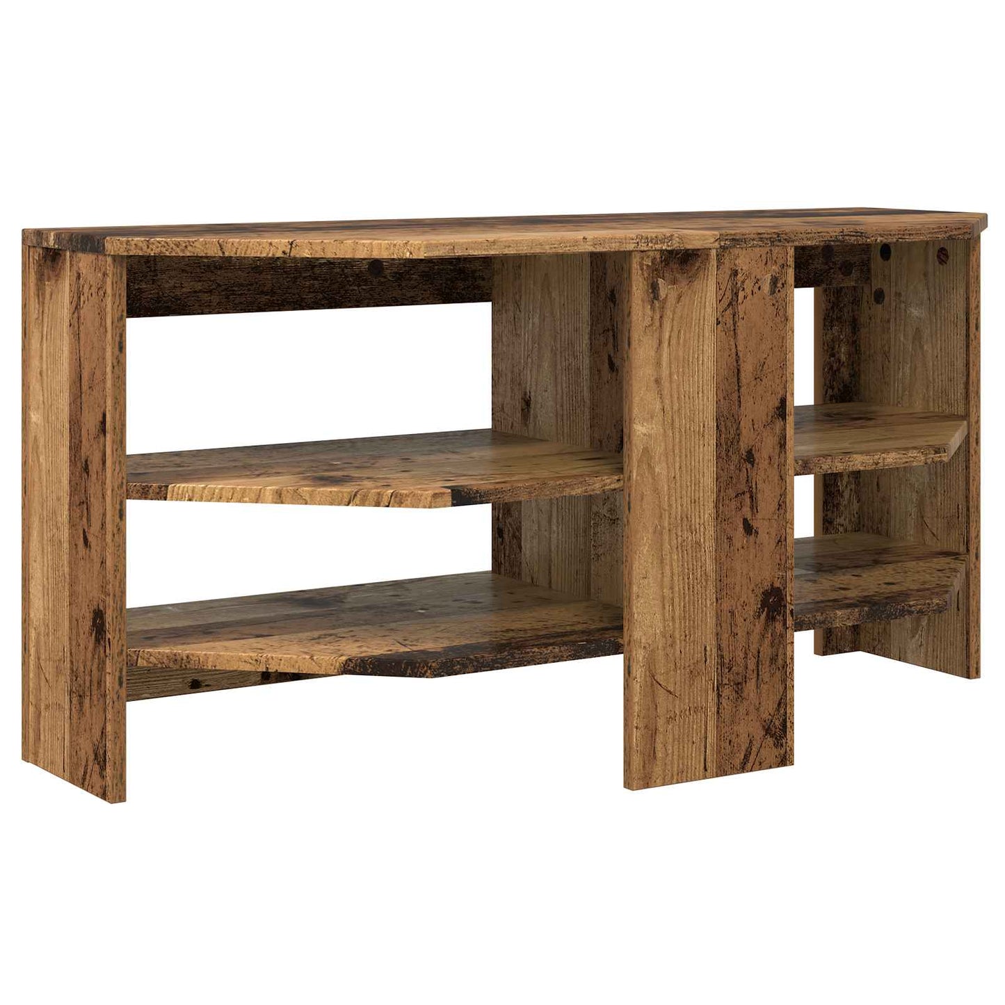 Corner TV Cabinet 102 x 40.5 x 45 cm Old Wood Engineered Wood