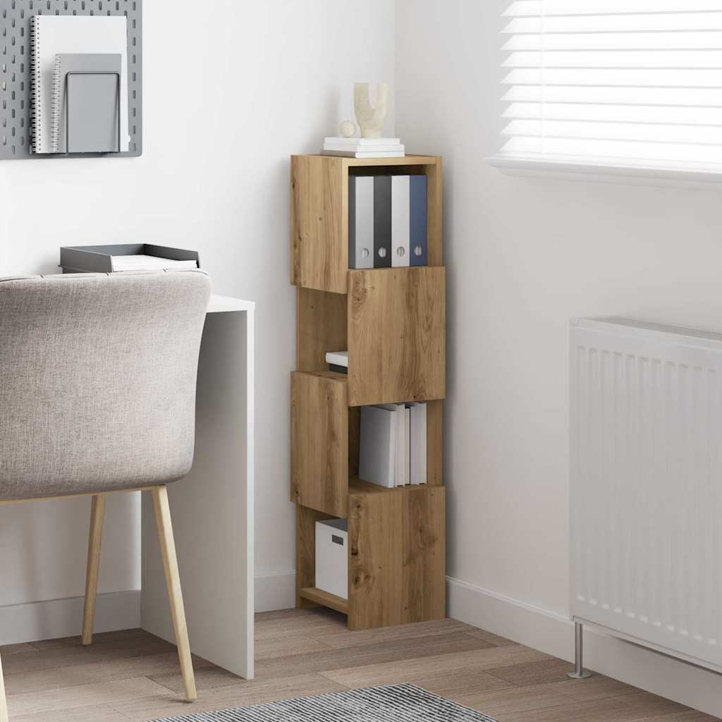 Corner Cabinet Artisan Oak 25.5x25x102cm Engineered Wood