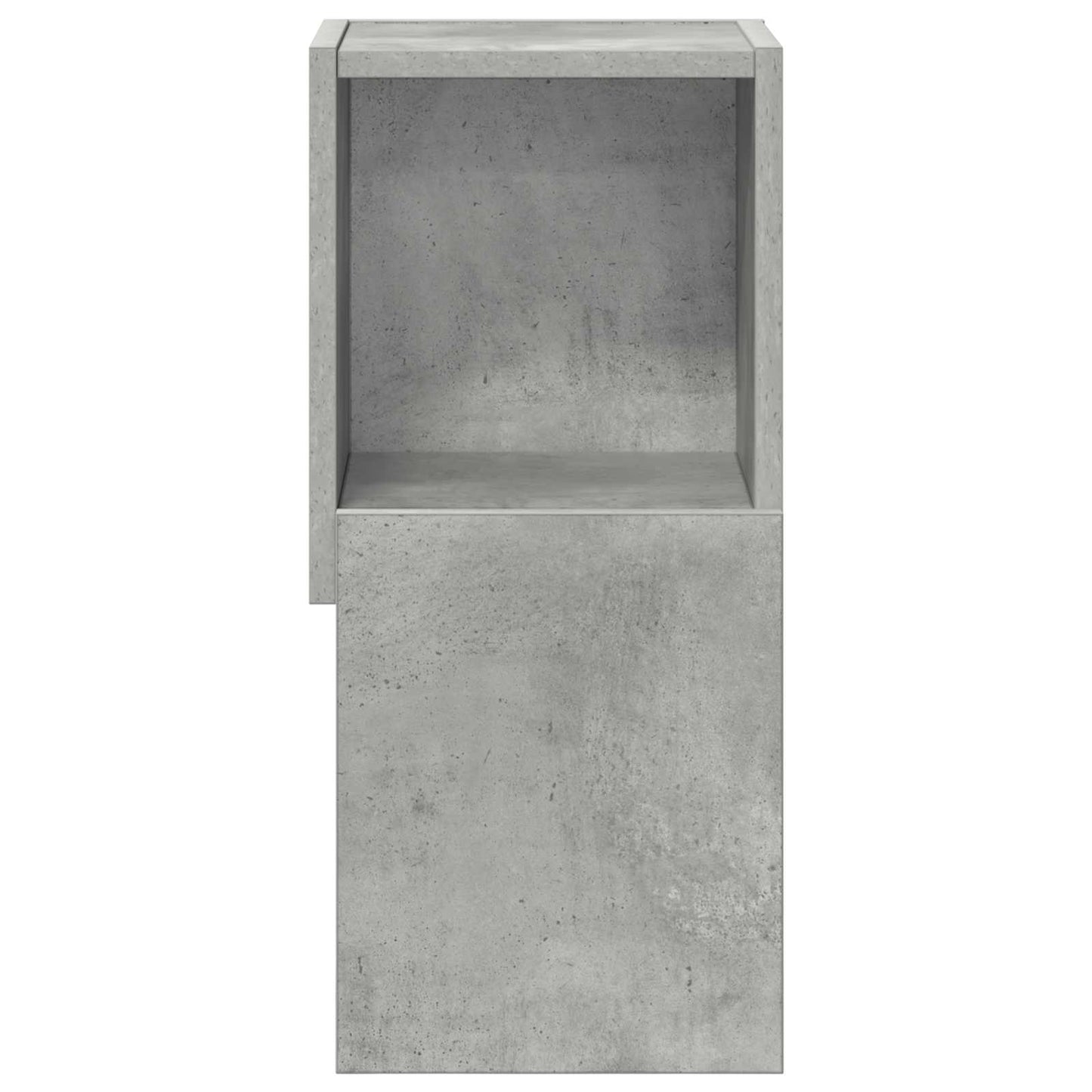 Corner Cabinet Concrete Grey 25.5x25x55cm Engineered Wood
