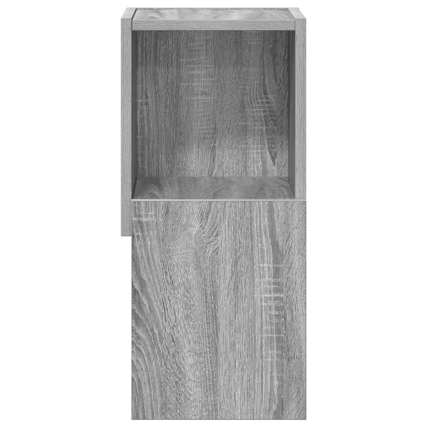 Corner Cabinet Grey Sonoma 25.5x25x55cm Engineered Wood