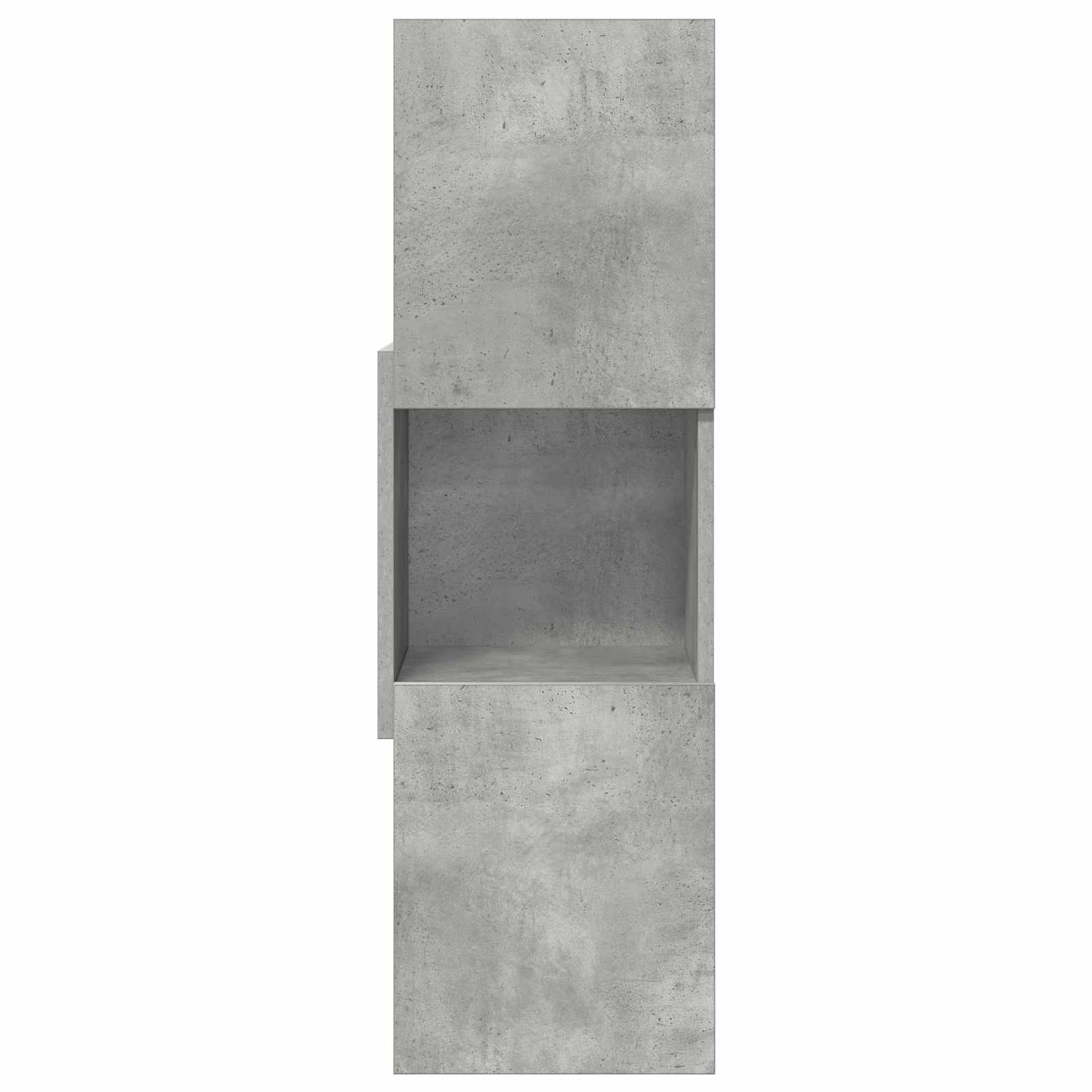 Corner Cabinet Concrete Grey 30.5x30x95cm Engineered Wood