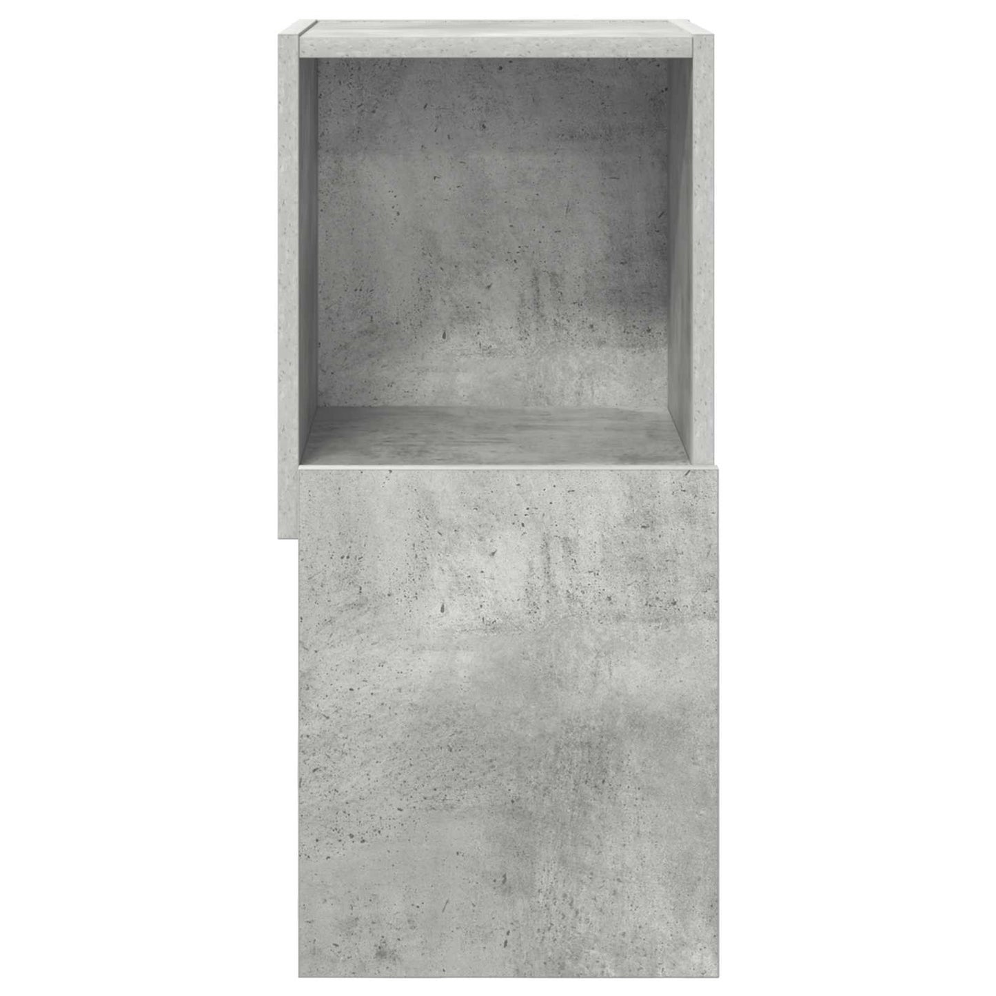Corner Cabinet Concrete Grey 30.5x30x65cm Engineered Wood