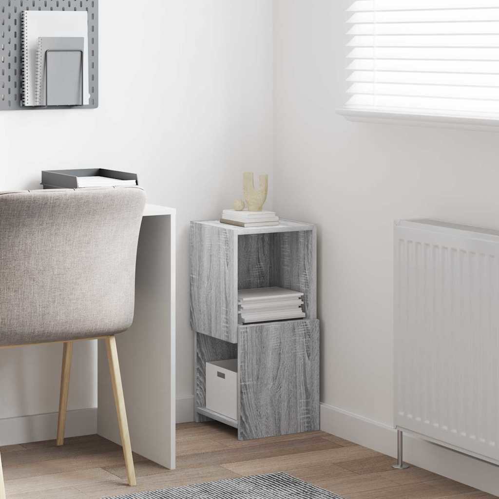 Corner Cabinet Grey Sonoma 30.5x30x65cm Engineered Wood