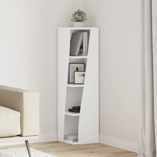 Corner Cabinet 27.5x27x102cm Engineered Wood