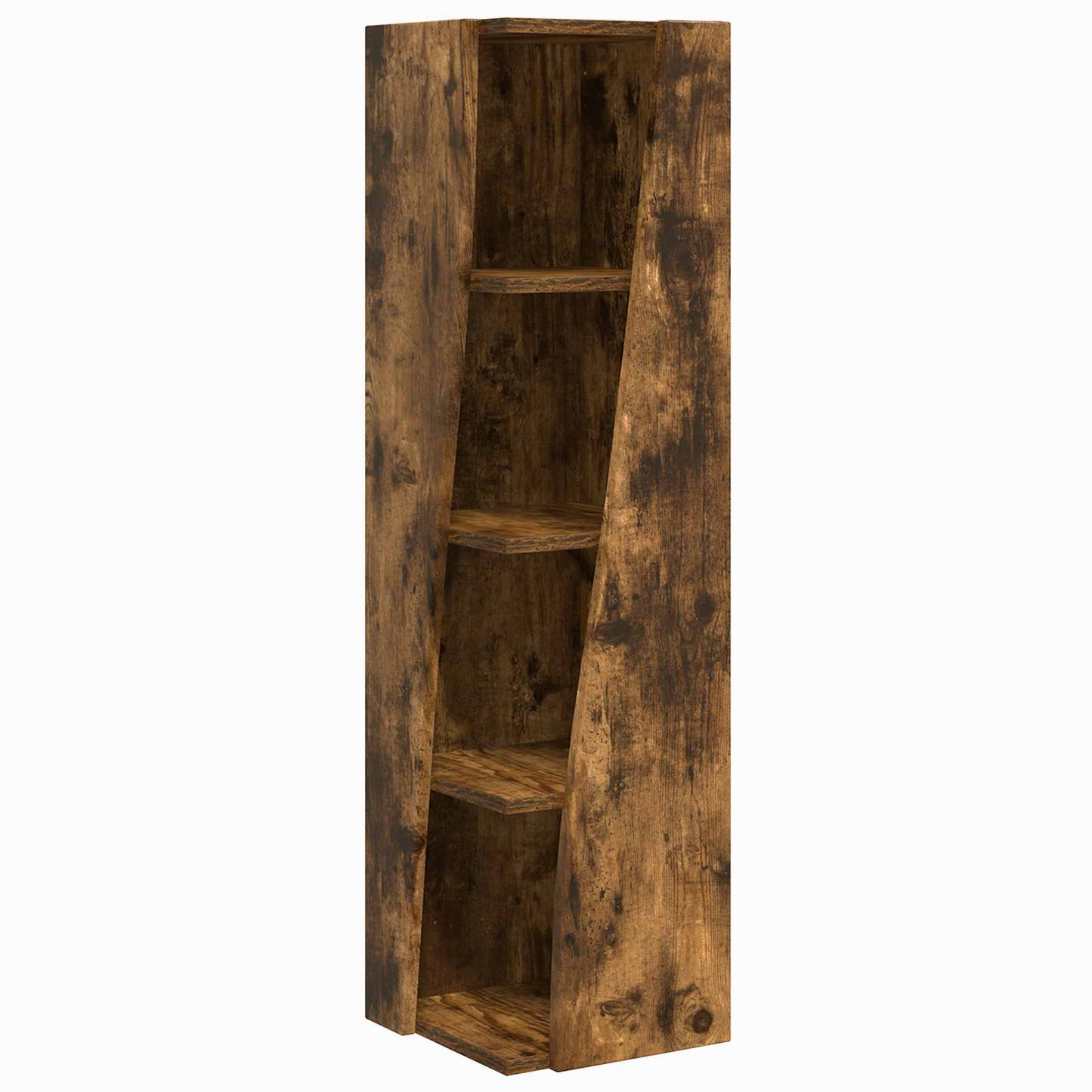 Corner Cabinet Smoked Oak 27.5x27x102cm Engineered Wood